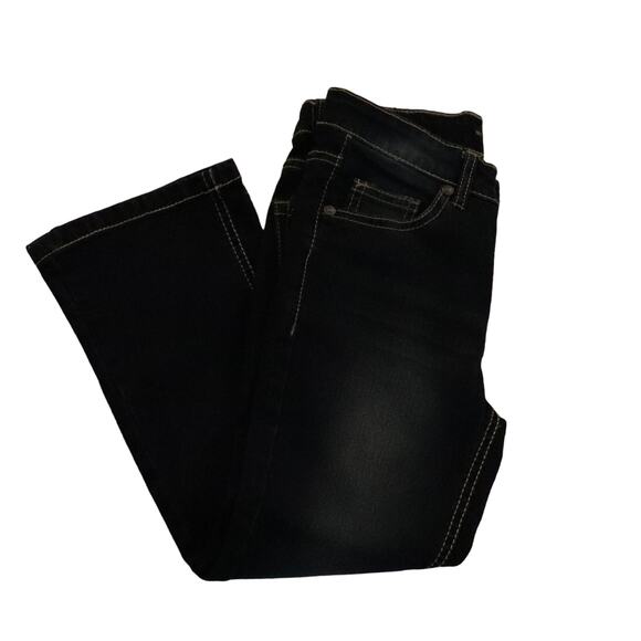 Youth Boys Silver Brand Dark Denim Jeans Size 5, Like New - Picture 2 of 10